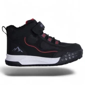 Visco 064 Siyah-Kırmızı Erkek Çocuk Kışlık Bot Ayakkabı thumbnail 2