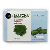 Matcha L-Carnitine Yeşil Çay 30 Tablet - 1