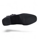 Scarletta M-460 Siyah Cilt Kışlık Kadın Bot Ayakkabı - 4