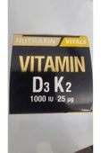 D3K2 120 Tablet 3'lü - 1000 Iu D3 Vitamini, 25 Mcg K2 Vitamini - 4