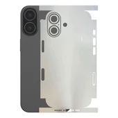 Iphone 17 5G ile Uyumlu Arka Kaplama 360  Mat Şeffaf - 1