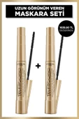 Telescopic Siyah Uzun Görünüm Veren Maskara 2'li Set - 1