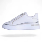 Moda Ayakkabı 1254 Beyaz Kadın Spor Ayakkabı - 3