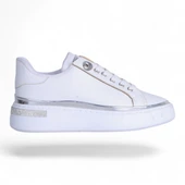 Moda Ayakkabı 1254 Beyaz Kadın Spor Ayakkabı - 1