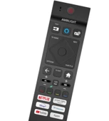 philips ile uyumlu Model 55PUS8510/12 qled 4k Ambilight Mikrofonlu Kumanda thumbnail 2