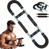 Vücut Antrenmanı Ayarlanır Dirençli Bar Kol Bacak Bilek Omuz Göğüs Kas Güçlendirici Egzersiz Aleti - 6