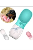 Taşınabilir Köpek Su Şişesi – Dökülme Önleyici Kapaklı, Saplı Seyahat Dostu Evcil Hayvan Su Kabı, Karışık Renk (Stok Durumuna Göre) thumbnail 1