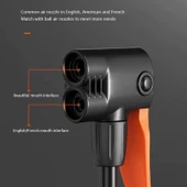 Mini Yüksek Basınçlı Ayak Pompası El Pompası Bisiklet Pompası Top Pompası - 7