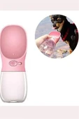 Taşınabilir Köpek Su Şişesi – Dökülme Önleyici Kapaklı, Saplı Seyahat Dostu Evcil Hayvan Su Kabı, Karışık Renk (Stok Durumuna Göre) thumbnail 4