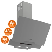 Ferre FlowArt Via Vitroseramik Elektrikli Gri  Ankastre Set ( D065-SA Sessiz + MS261 + QBL62CPR) thumbnail 2