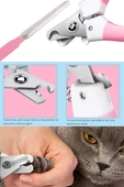Kedi Ve Küçük Irk Köpek Tırnak Makası Törpü Seti Orta Boy Yeni Model 1 Adet Manikür Bakım Seti - 7