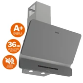 Ferre FlowArt Vivo Vitroseramik Elektrikli Gri  Ankastre Set ( D082-SA Sessiz + MS261 + QBL62CPR) thumbnail 2