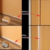 Hava Geçirmez Kapı Altı Pencere Bandı Böcek Önleyici Şeffaf 38mm Şerit Bant 3Metre - 3