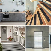 Kaydırmaz Bant 5cmx5m Merdiven Bandı 50mm Zemin Kaydırmaz Bant - 2