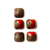 Polikarbon Kare Pralin Çikolata Kalıbı 9 gr | Cm-4103 thumbnail 2