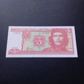 Escoines Koleksiyon 3996368f56b5be725a 2005 Küba 3 pesos ÇİL eski yabancı kağıt para - 4