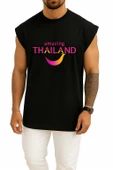 Oversize Tourism Authority Of Thailand Tourism İn Thailand Travel Göğüs Tasarımlı Atlet thumbnail 11