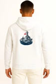 Kapüşonlu P334 Tcg Meltem Hücumbot Cep ve Sırt Tasarımlı Unisex Sweatshirt thumbnail 5