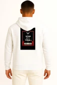 Kapüşonlu Atan Gibi Ol Türk Ol Atatürk Göğüs ve Sırt Tasarımlı Unisex Sweatshirt thumbnail 5