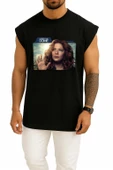 Oversize Rachelle Lefevre Under The Dome Julia Shumwa Göğüs Tasarımlı Atlet thumbnail 9