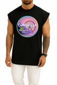 Oversize Coachella Göğüs Tasarımlı Unisex Spor Atlet thumbnail 9