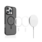 iPhone 14 Pro Max Kılıf Armor Seri Magsafe Uyumlu Stand Özellikli Kamera Lensli Kapak - 11