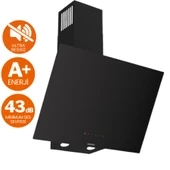 Ferre FryArt&FlowArt Vero Sessiz Davlumbaz Elektrikli Inox-Siyah Ank. Set (D077-SA + MS261+ XE63MI) thumbnail 2