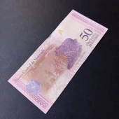 Escoines Koleksiyon 3996368f3fef60c3d9 2018 Venezuela 50Bolivar ÇİL eski yabancı kağıt para thumbnail 7