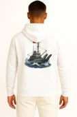 Kapüşonlu Tcg Ağ-5 A-1580 Cep ve Sırt Tasarımlı Unisex Sweatshirt thumbnail 11