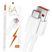 Powerway M6 Type-c To Usb-a Pd 67 Watt 6 Amper 1 Metre Şarj Data Kablosu - 1