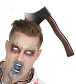 Çocuk Kafaya Saplanmış Halloween Kanlı Balta Şaka Tacı - 4