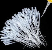 Yapıştıcı Mikro Uçları Plastik Yapıştırıcı Şişe Uçları Şırınga Ucu 10 Adet thumbnail 1