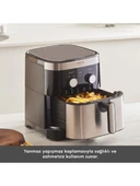 Karaca 9 Litre Ekstra Büyük Hacimli Airfryer 8 Kişilik Kapasite  Aile ve Kalabalık Sofralar İçin İdeal - 3