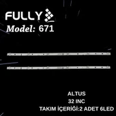 Fully-set-671 Altus Al32l 4850, Key32l 4980 4m Led Bar - 1