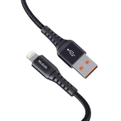 Mcdodo CA-2261 USB-A to Lightning 3A 1m Hızlı Data Şarj Kablosu - Siyah - 6