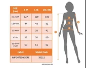 MDB Kadın Uzun Kollu Kruvaze Yakalı Belden çapraz Detaylı çift Renkli Midi Ithal Krep Elbise thumbnail 5