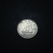 Escoines Koleksiyon 3996368f405185faef 1973 Kanada 10 Cent Nikel çt eski yabancı madeni para - 3