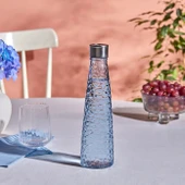 Karaca Classe Cam Su ve Meşrubat Şişesi Mavi 500 Ml thumbnail 2