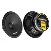 SOUNDMAX SX-M82BN-400W MAX-200W RMS-KALİTELİ-PROFESYONEL-YENİ SERİ 20 CM MİDRANGE HOPARLÖR - 1