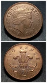 Escoines Koleksiyon 3996368f4195cded4f 2003 two pence CA eski yabancı madeni para thumbnail 1