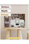 (“Saat Kaç?” Öğrenme Seti) Zaman Kavramını Öğrenin! - Miniklerimiz İçin Renkli Ahşap Oyuncak thumbnail 1