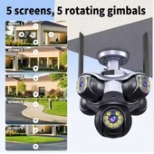 YOOSEE TÜRKİYEDE İLK 5 KAMERALI WİFİ KAMERA YOOSEE YS-5K thumbnail 2