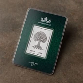 Doğanın Asiliğini Simgeleyen Ağaç Temalı Hediyeye Özel 5 Gram 999 Ayar Gümüş Külçesi-693 - 2