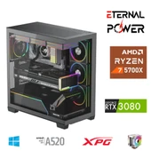 E.POWER RYZEN 7 5700X 32G DDR4 1TB M.2 RTX3080 A520 T650W - 1