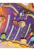 Hareketli Gezegenler Uzay Macerası Ahşap Oyuncak Eğitici ve Eğlenceli Oyuncak thumbnail 2