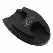 GP Kompozit 2018-2025 Honda PCX 125 / 150 Uyumlu Ayak Genişletme Siyah - 3