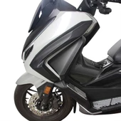 GP Kompozit 2023-2025 Honda Forza 250 Uyumlu Üst Bacak Koruma Siyah - 2