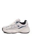 Slazenger Beyaz Lacivert Bağcıklı Unisex Spor Ayakkabı thumbnail 4
