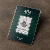 Karanlıkta Parlayan Gölgelerin Kahramanını Simgeleyen Hediyeye Özel 5 Gram 999 Ayar Gümüş Külçesi-695 - 2