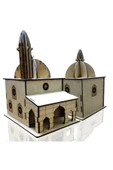 Eğlenceli ve Eğitici Dini Oyuncak - Demonte Camii Maketi - Ahşap Montaj Oyuncak thumbnail 1